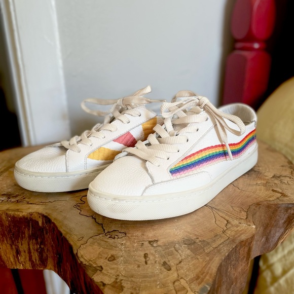 Soludos Ibiza rainbow sneaker - Picture 1 of 5
